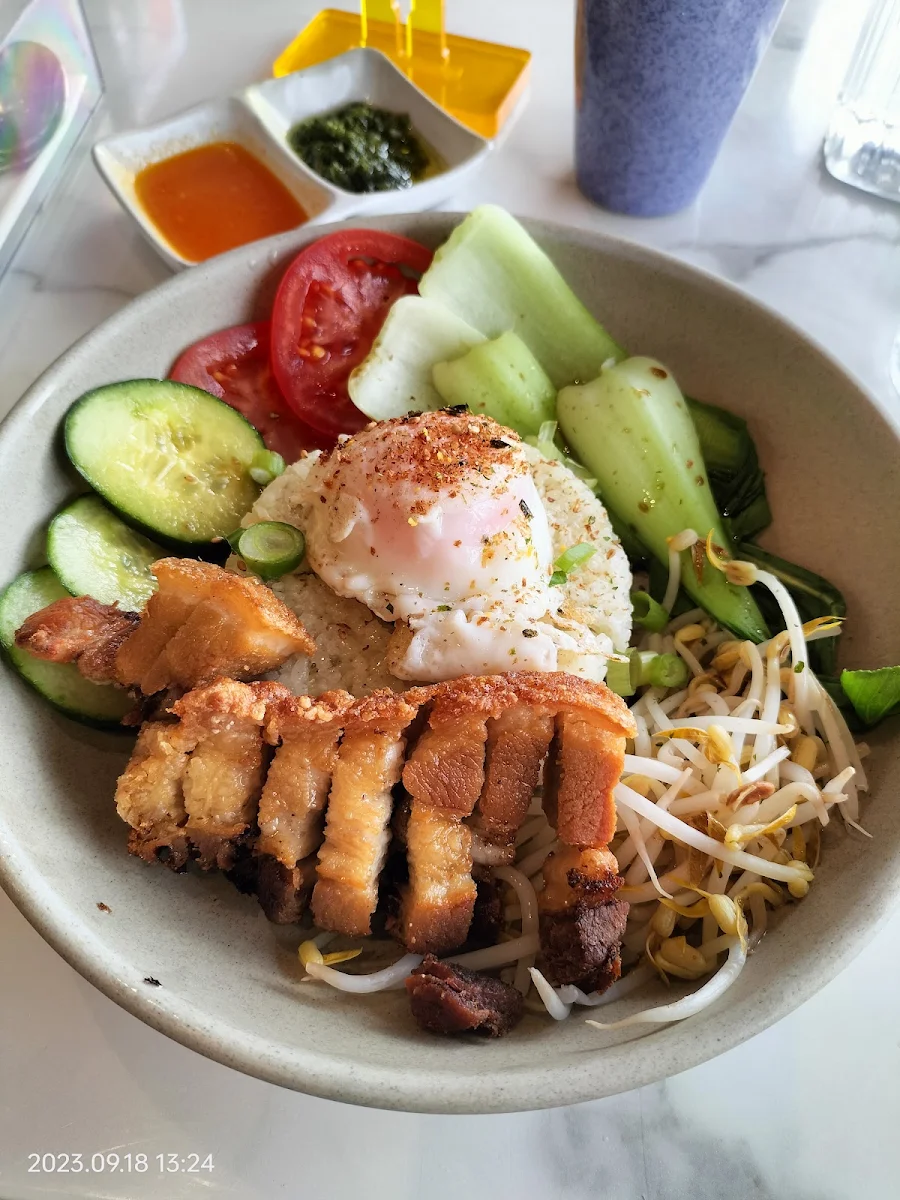 Crispy Pork Rice Bowl
