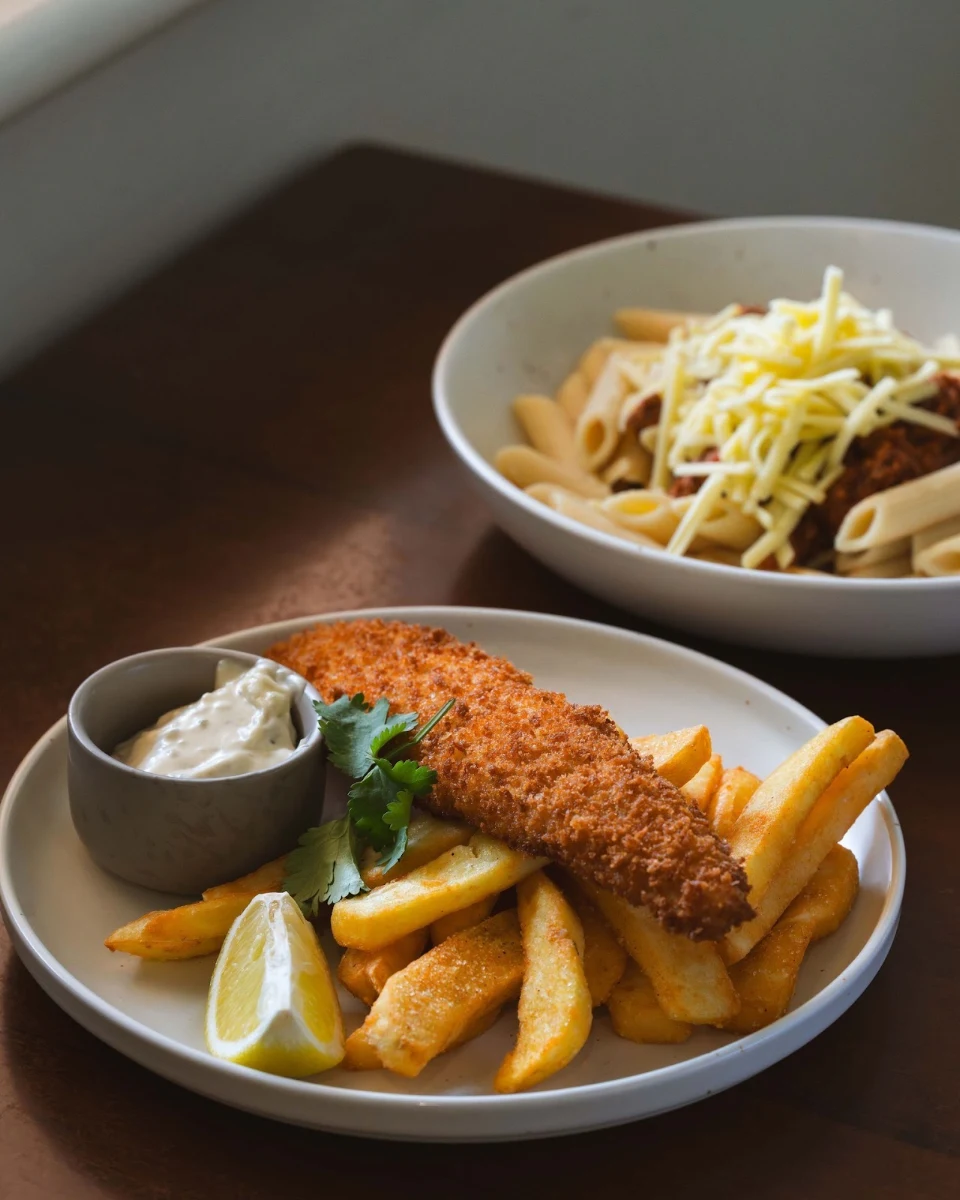 Fish & Chips, Alma Hotel