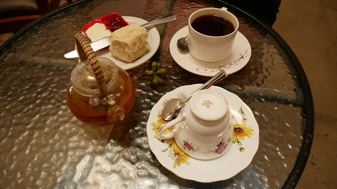 Scone, The Door Gallery Cafe