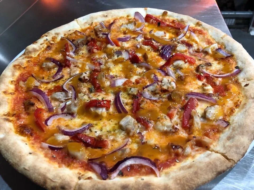 Peri Peri Chicken Pizza