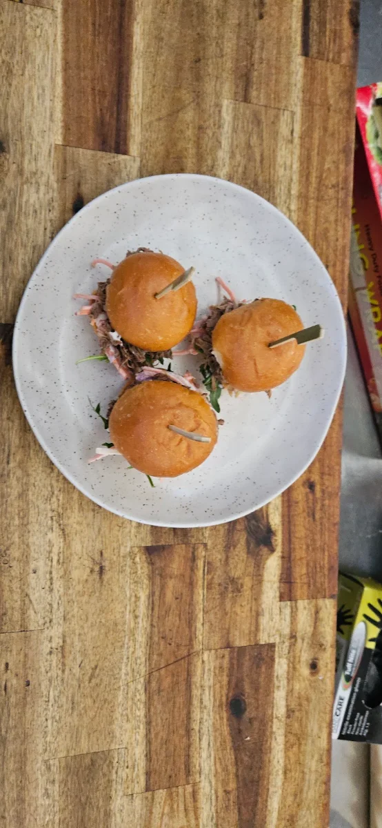 Pulled Lamb Sliders, Missing Gorilla