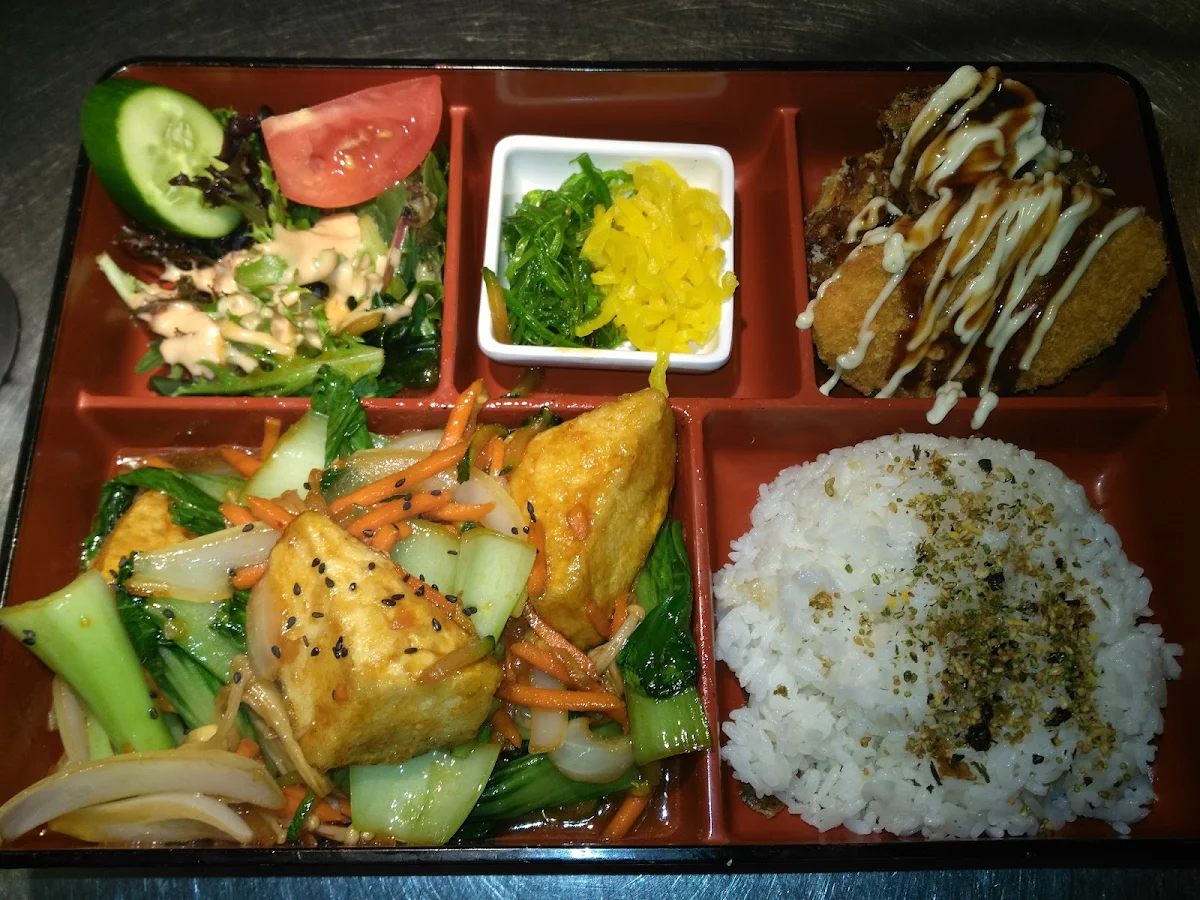 Teriyaki Salmon Bento