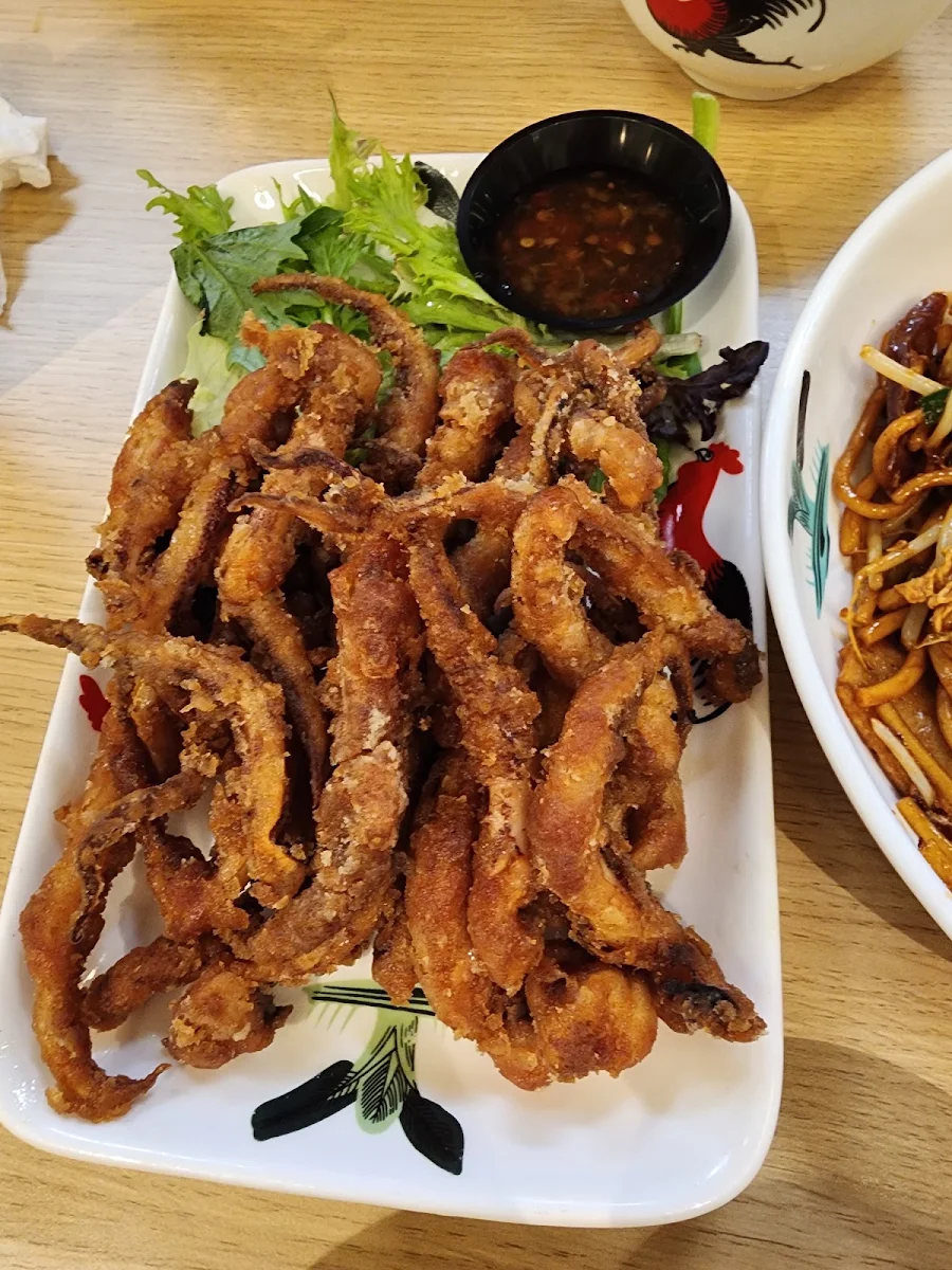 Fried Octopus, OTown Chinatown Adelaide