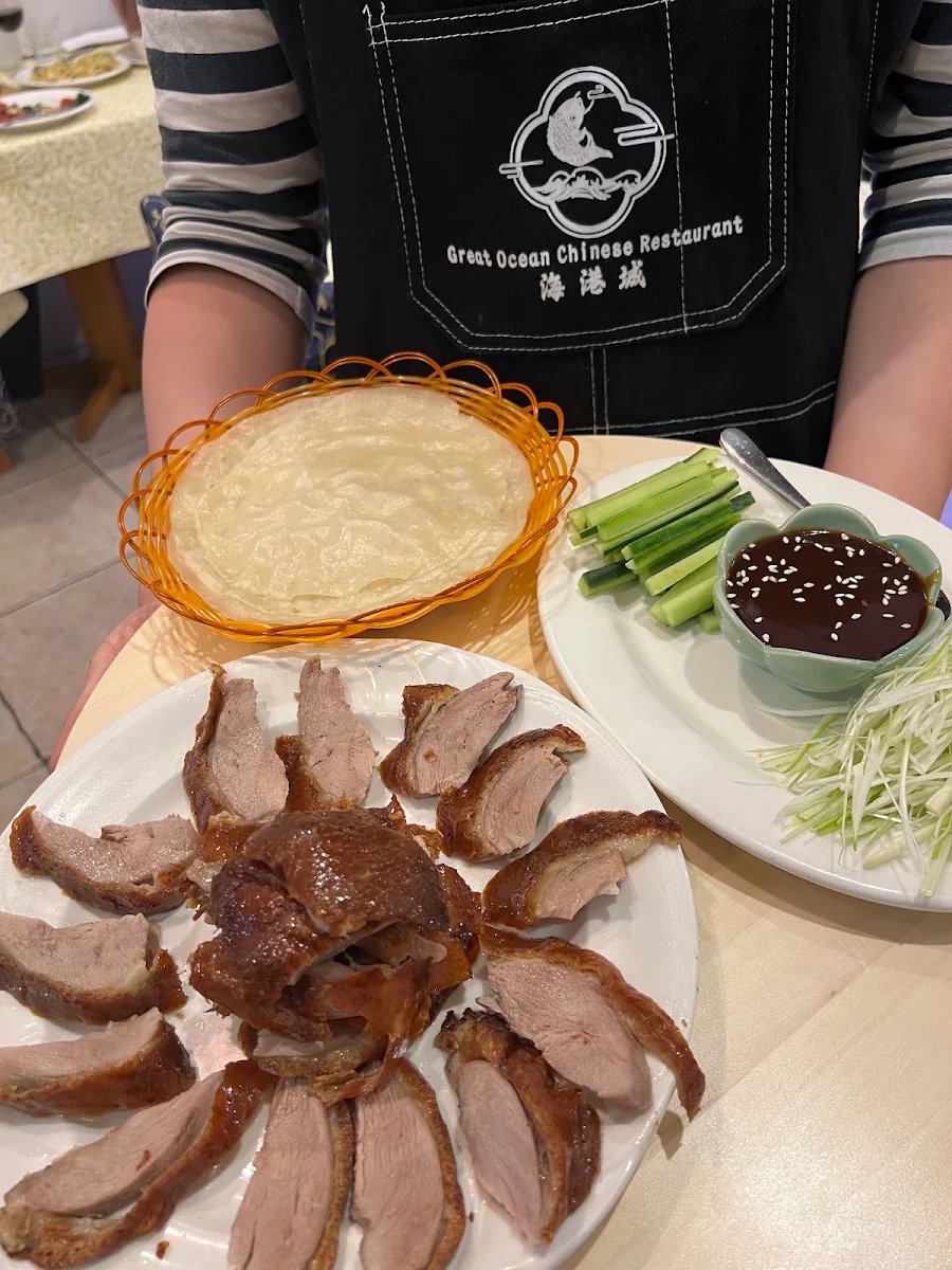 Deep-Fried Duck with Peking Sauce