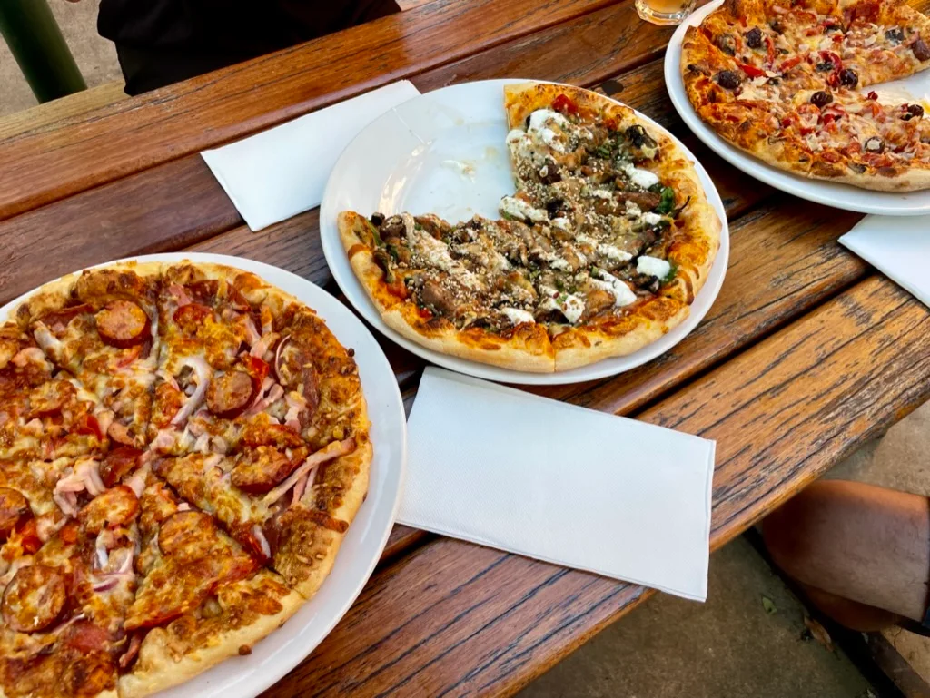 Pizzas, Great Northern Hotel