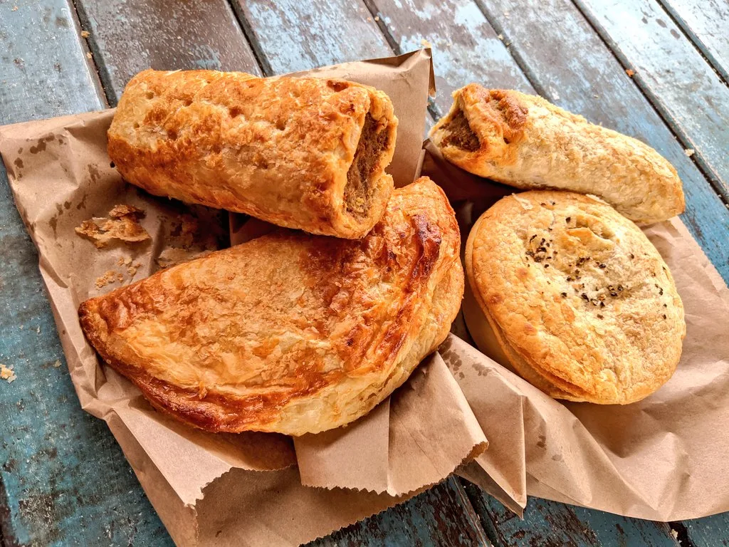 Pepper Steak Pie Sausage Rolls Pastie