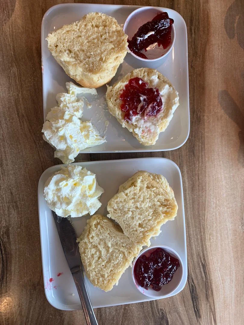 Scones, The Bridge Cafe