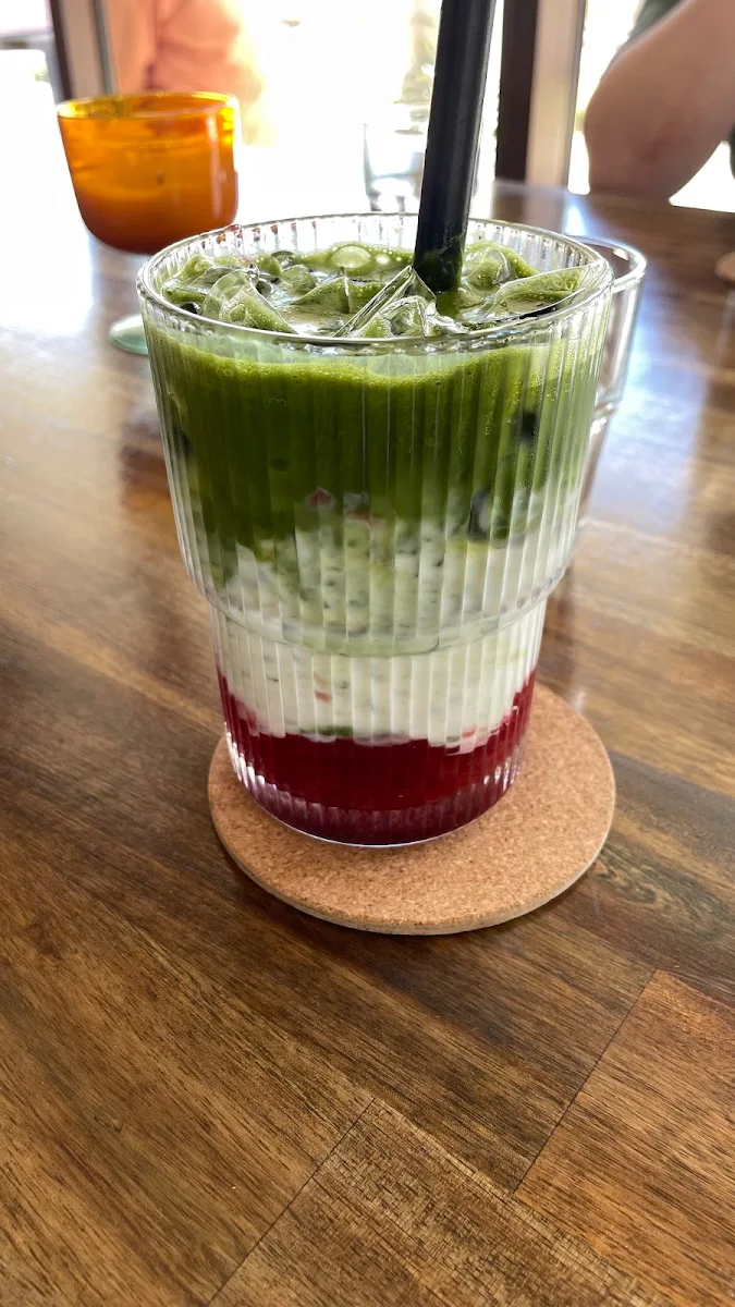 Ichigo Matcha Latte