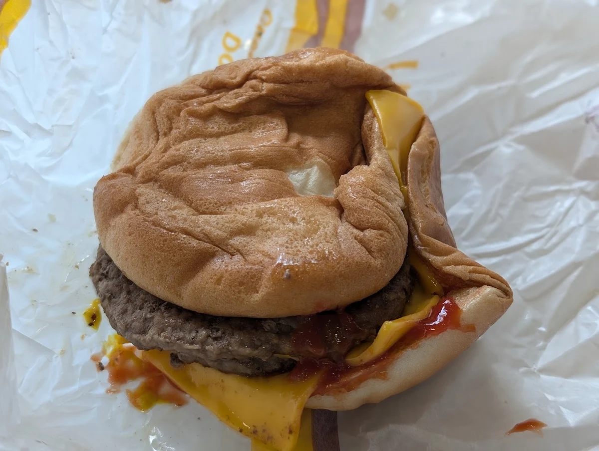 Squashed Burger, McDonald's Glen Innes