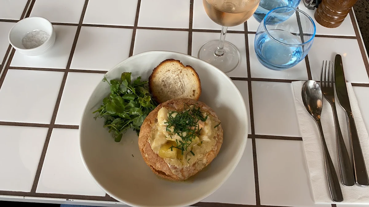 Warm Toasted Bread Bowl