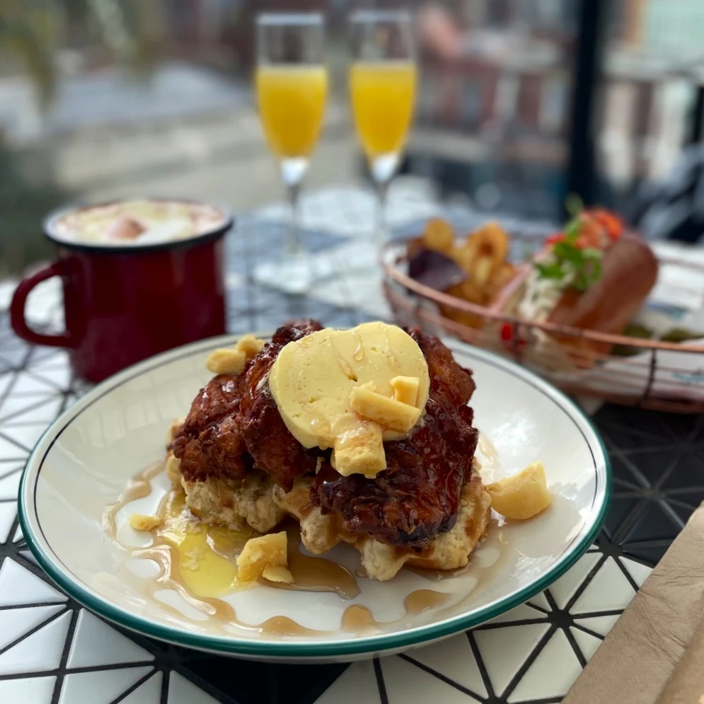 Fried Chicken Waffle