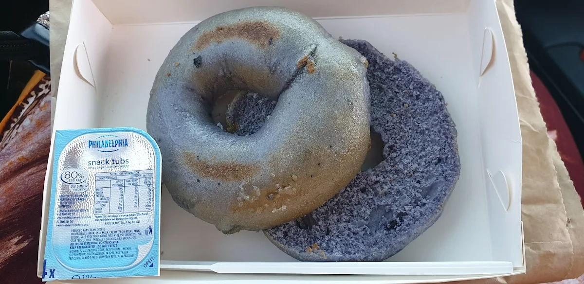 Blueberry Bagel with Cream Cheese