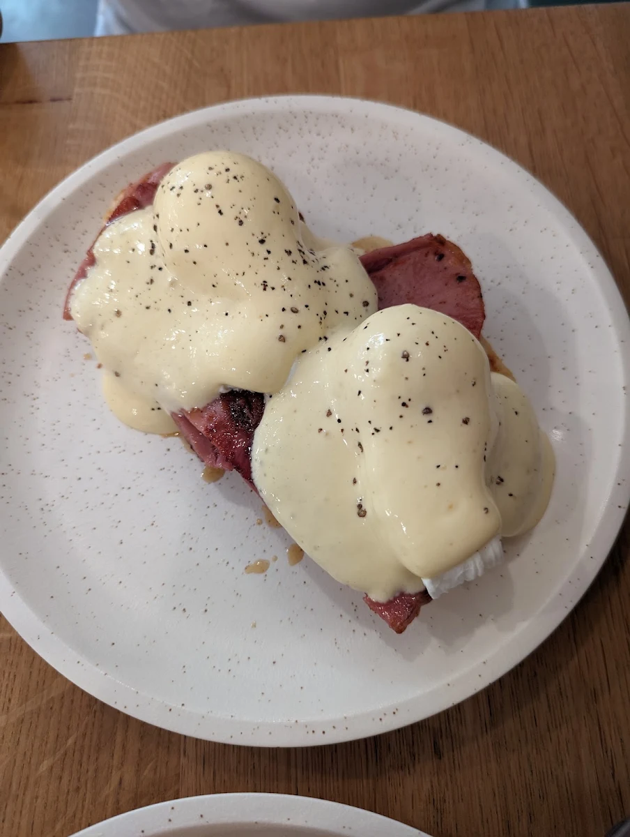 Glazed Ham Benedict