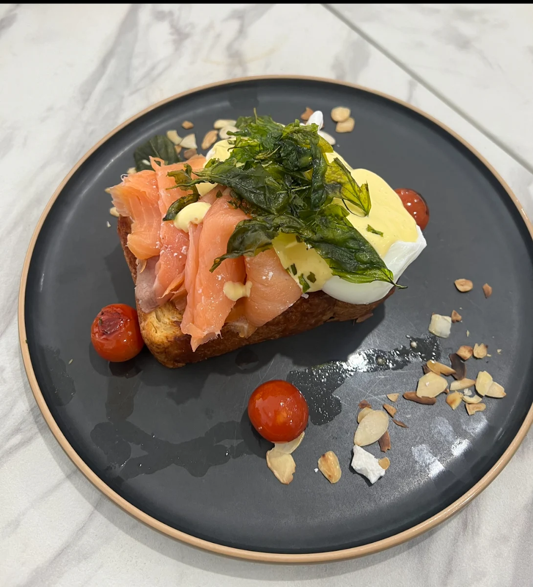 Miso Cured Seared Salmon