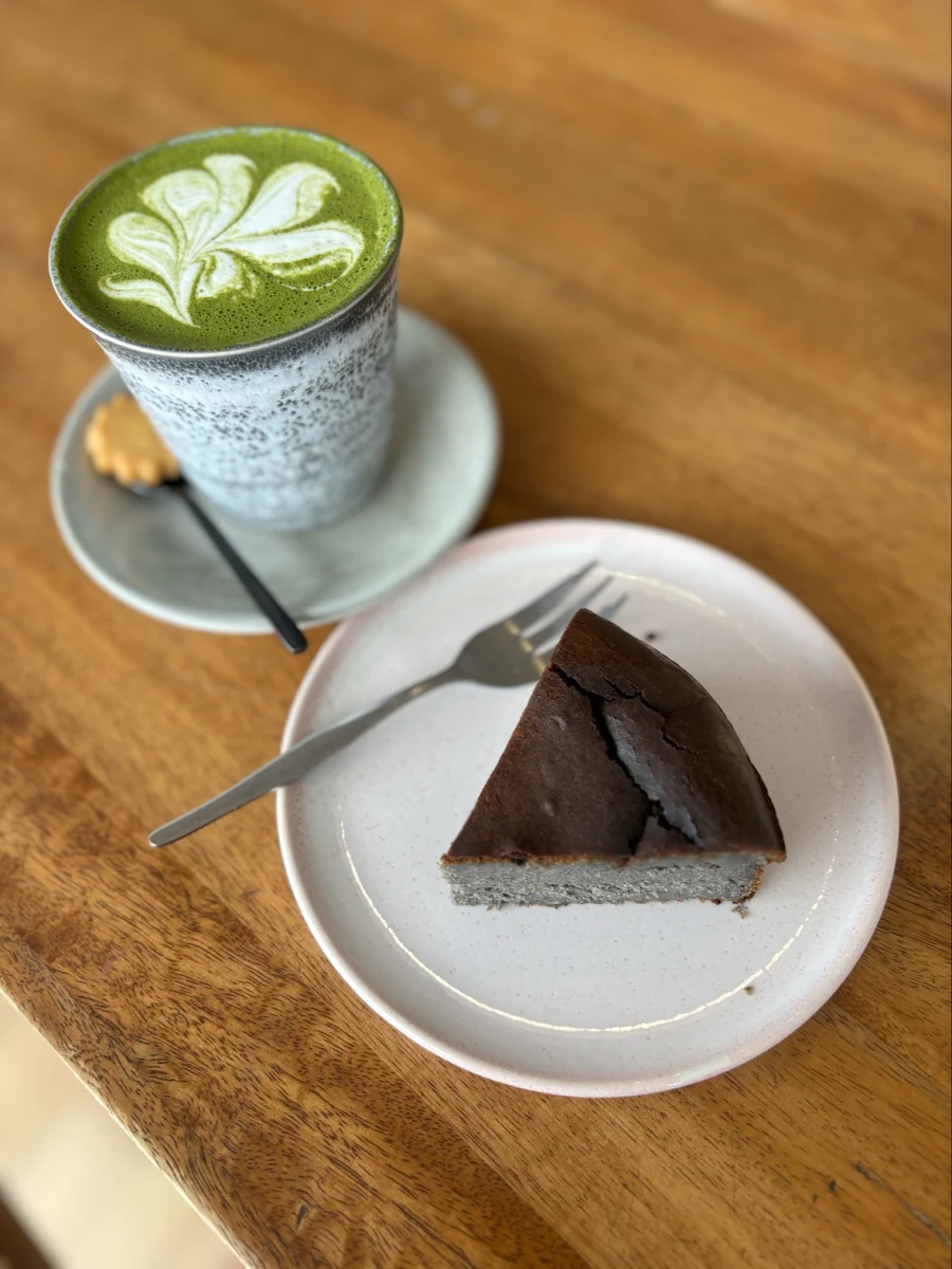 Black Sesame Cheesecake