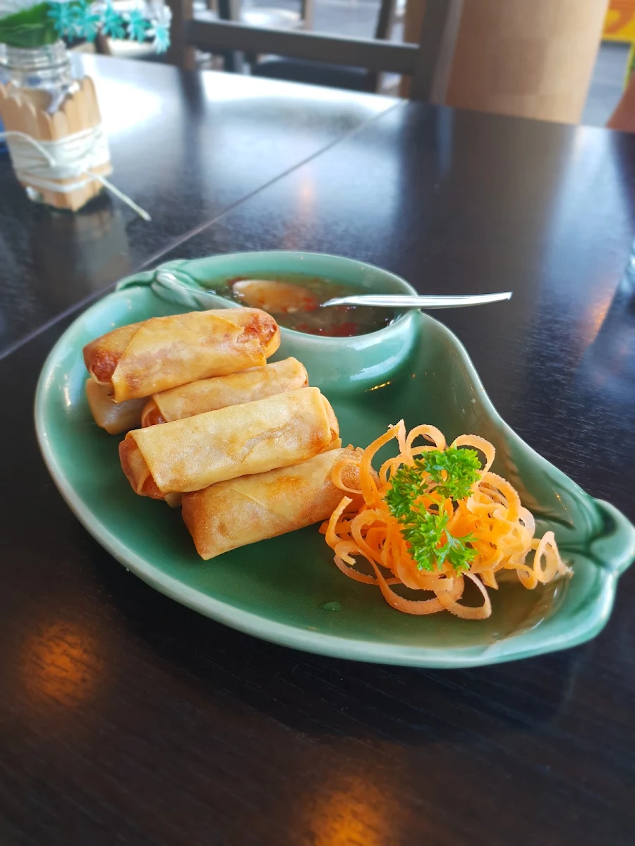 Vegetable Spring Roll, Tarin Thai Restaurant Heidelberg