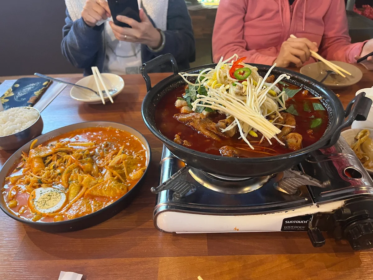 Beef Bulgogi and Octopus Hot Pot