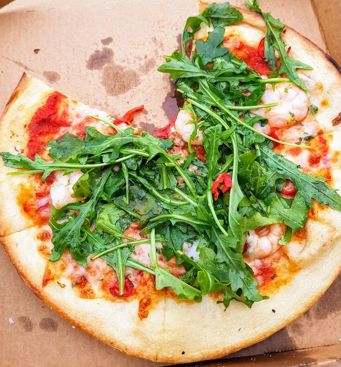 Chilli Prawn, Pizza Pizza