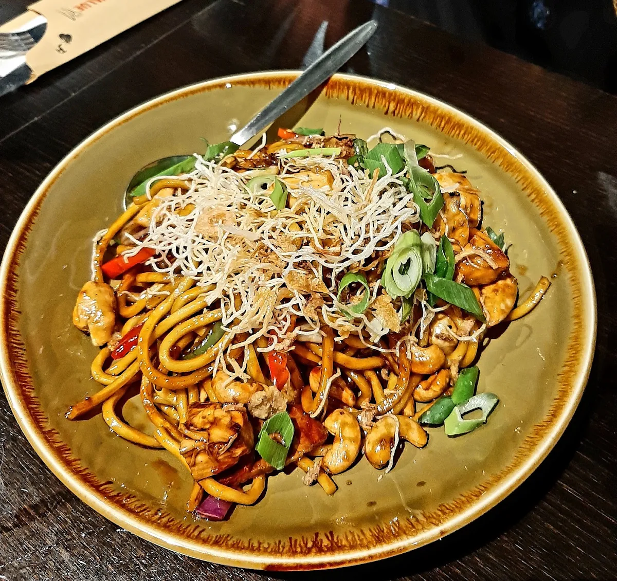 Stir-Fry Chicken Cashews