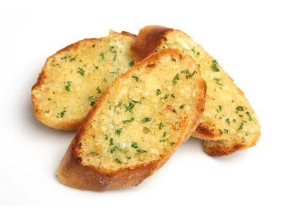 Garlic Bread Log, Samboy Pizza