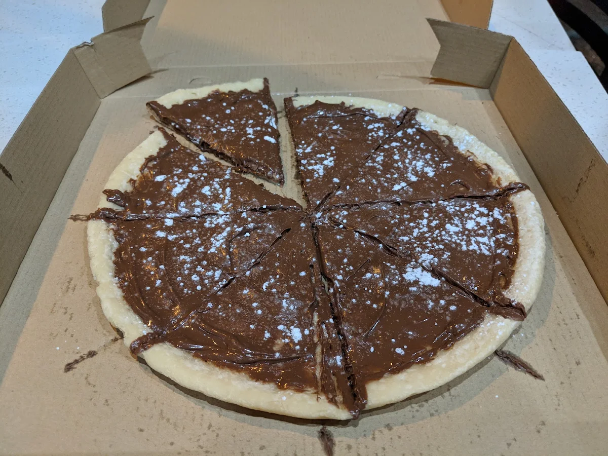 Large Nutella Pizza, Samboy Pizza