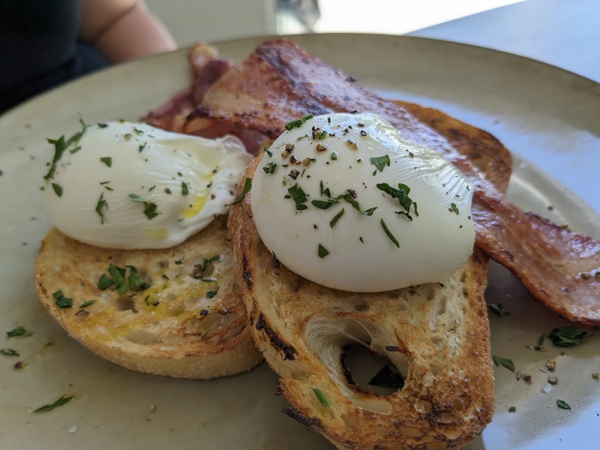 Eggs on Sourdough