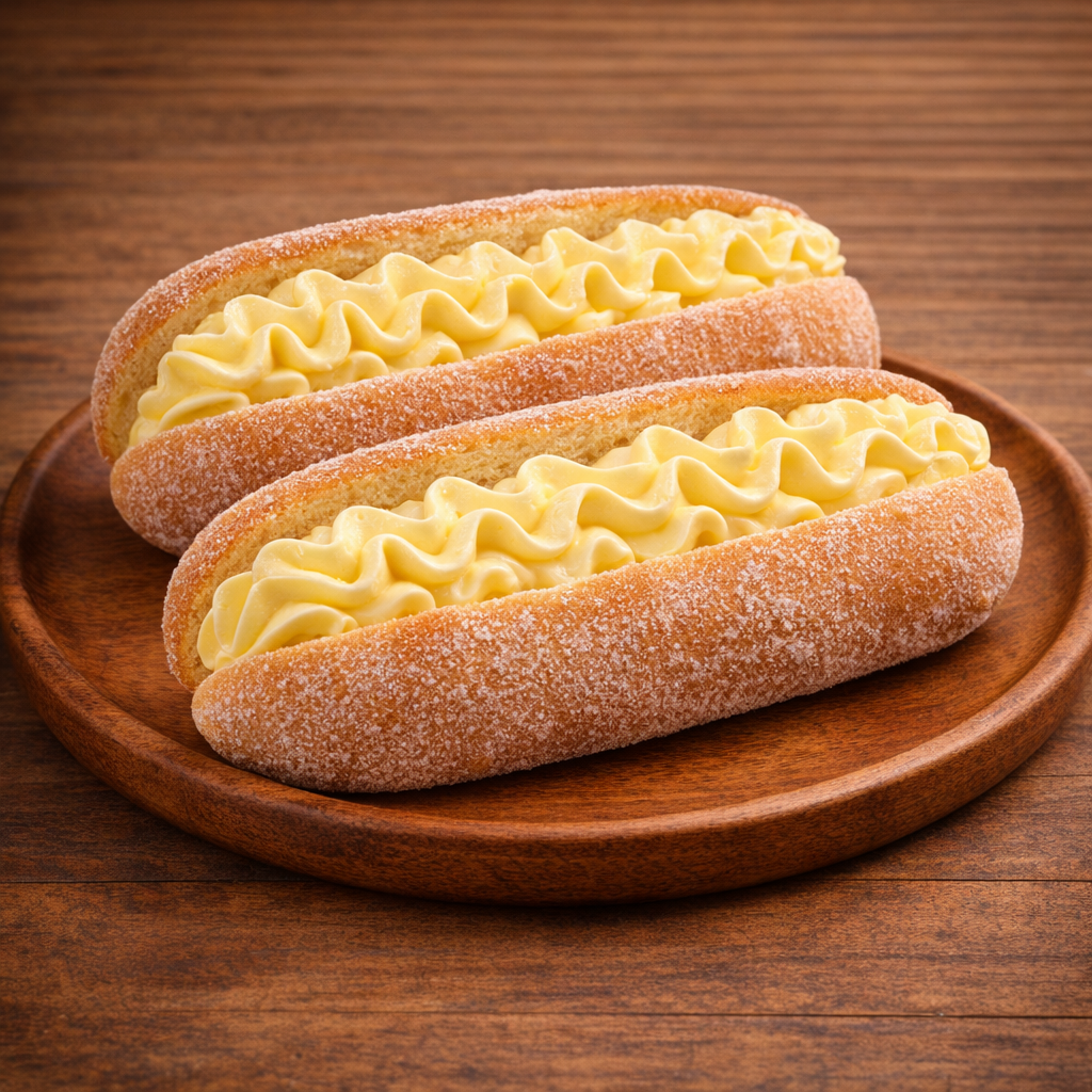 Custard Cream Donuts