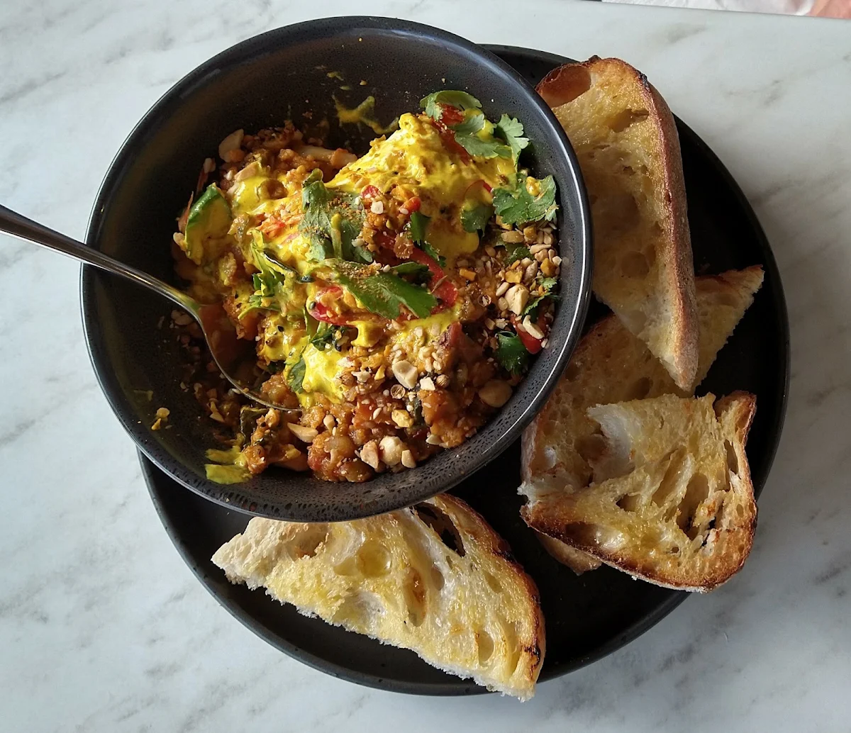Pouched Egg and Sourdough Toast