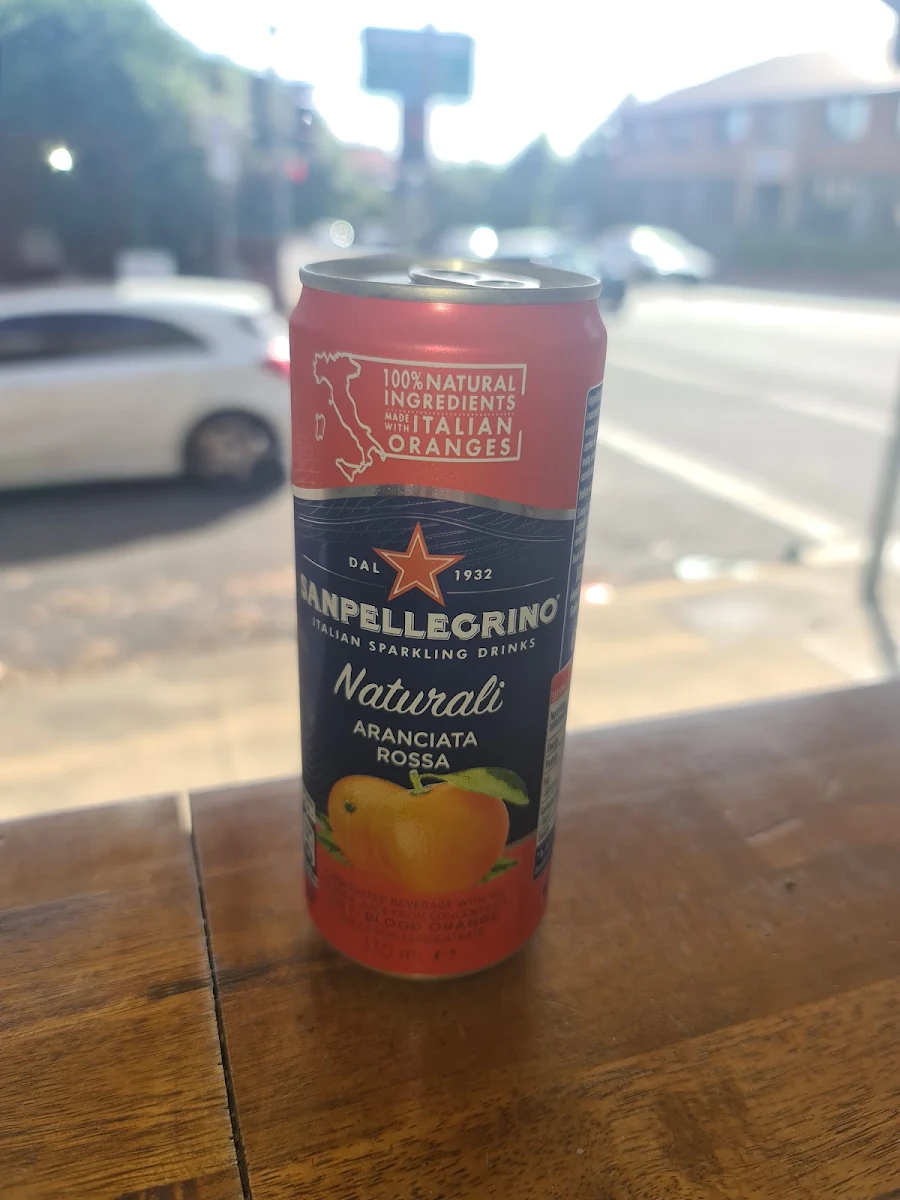 Blood Orange Perregrino Spring Water