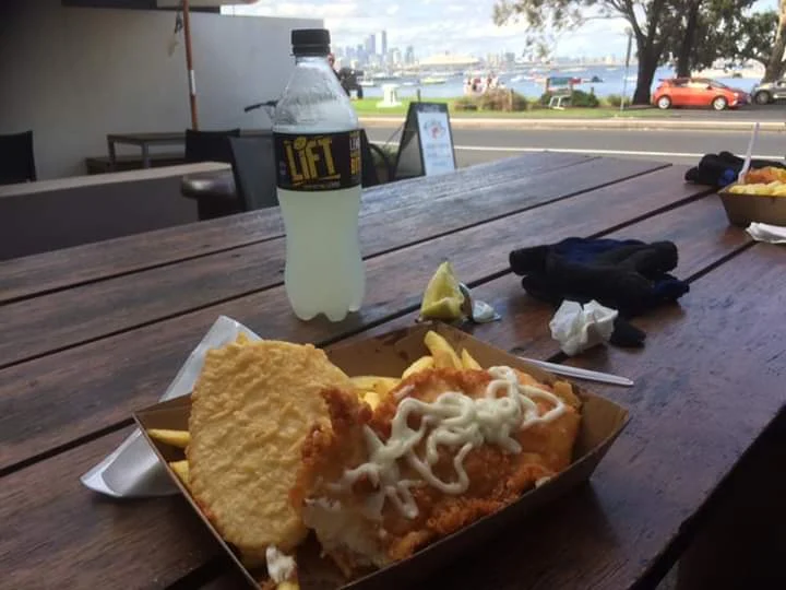 Deep Fried Pineapple, Top of The Bay Fish & Chips Williamstown Takeaway