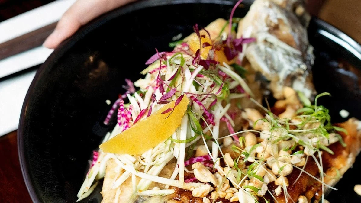 Duck Breast & Banana Blossom Salad
