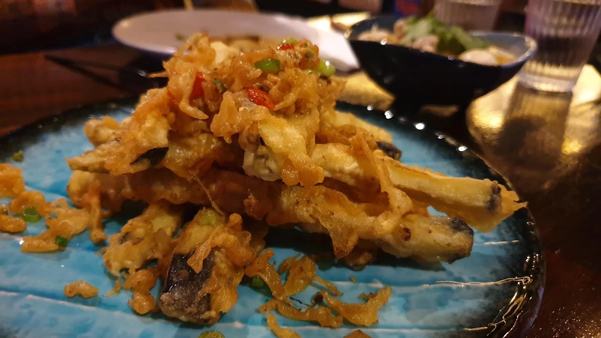 Spice Fried Eggplant