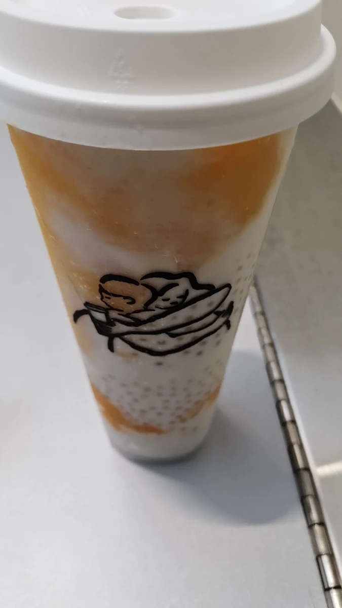 Mango Coconut Boom, heytea (Clayton)