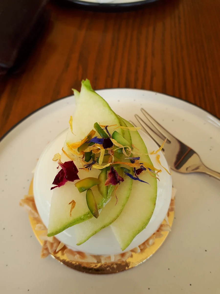 White Chocolate Pear Mousse