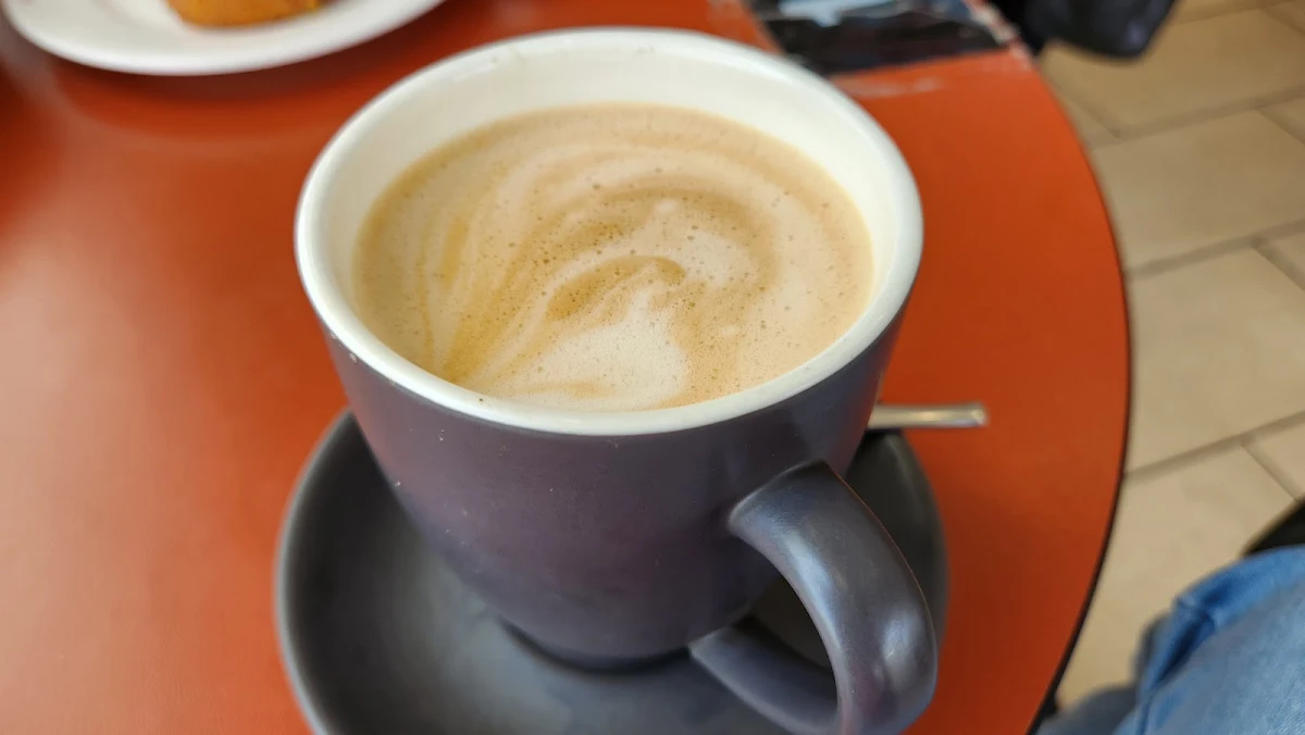Flat White on Soy Milk, Jamaica Blue Forster