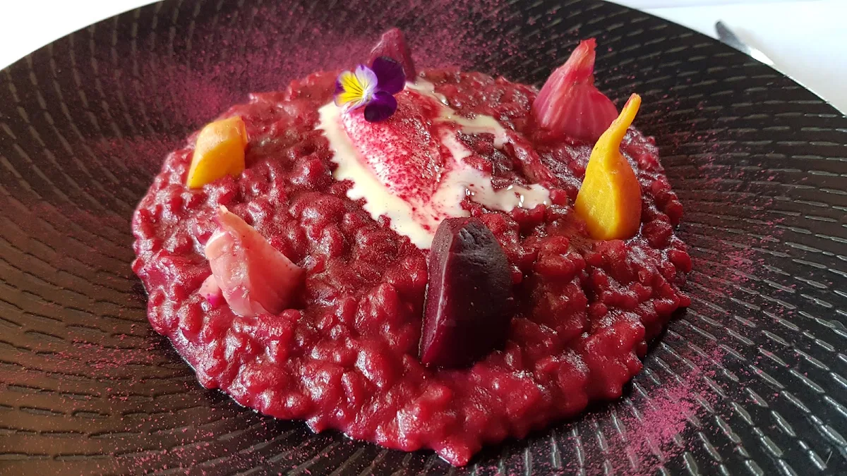 Beetroot and Truffle Risotto, Circa 1876 Restaurant The Convent Hunter Valley