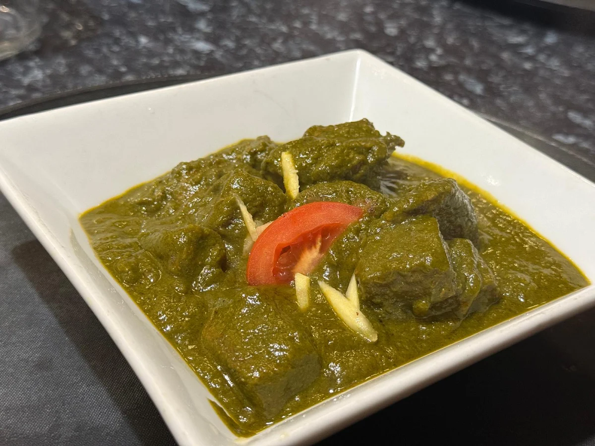 Lamb Saag, SAI JUNCTION Indian Restaurant