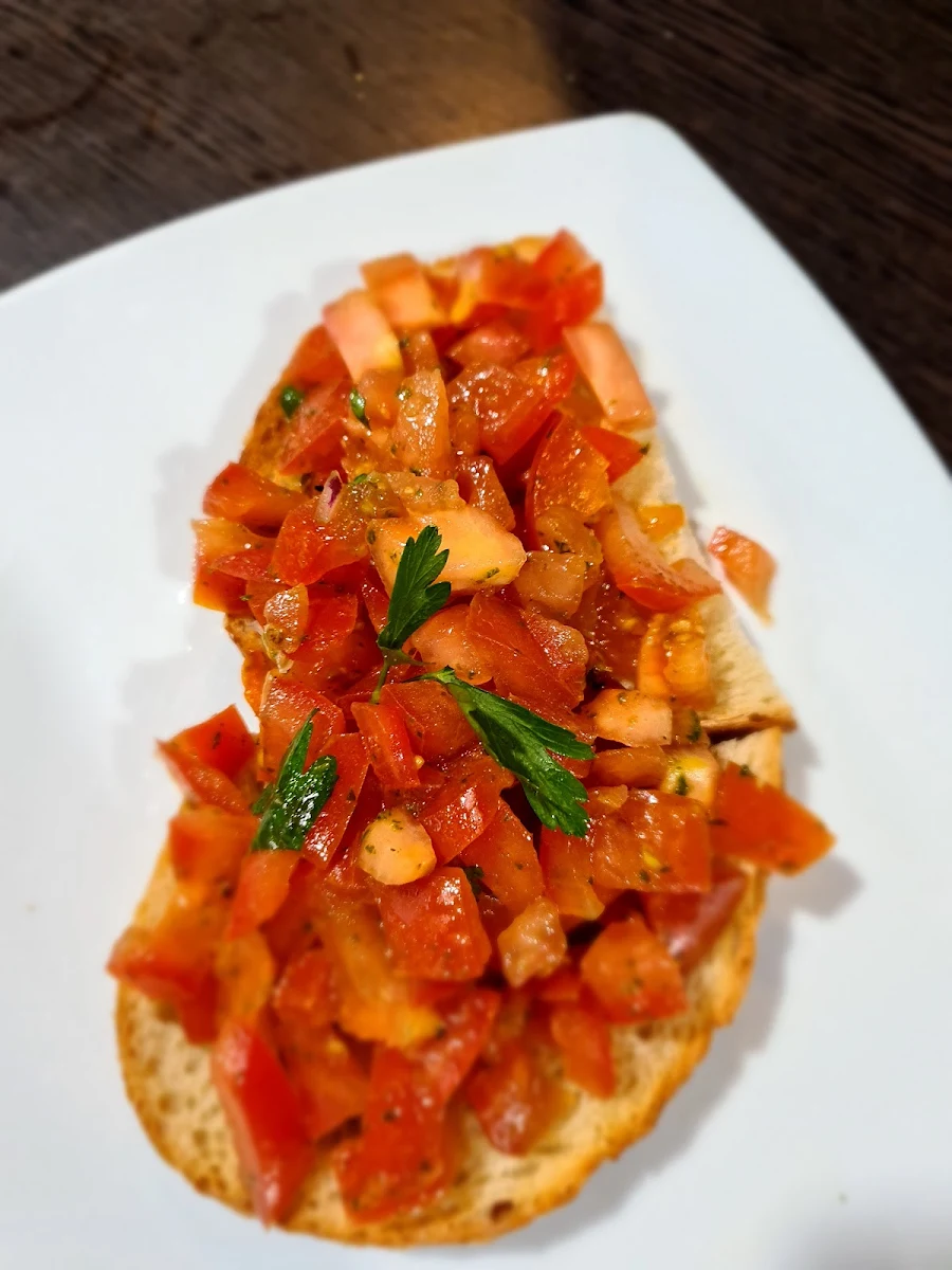 Tomato Bruscheta, The Crystal Restaurant n Bar