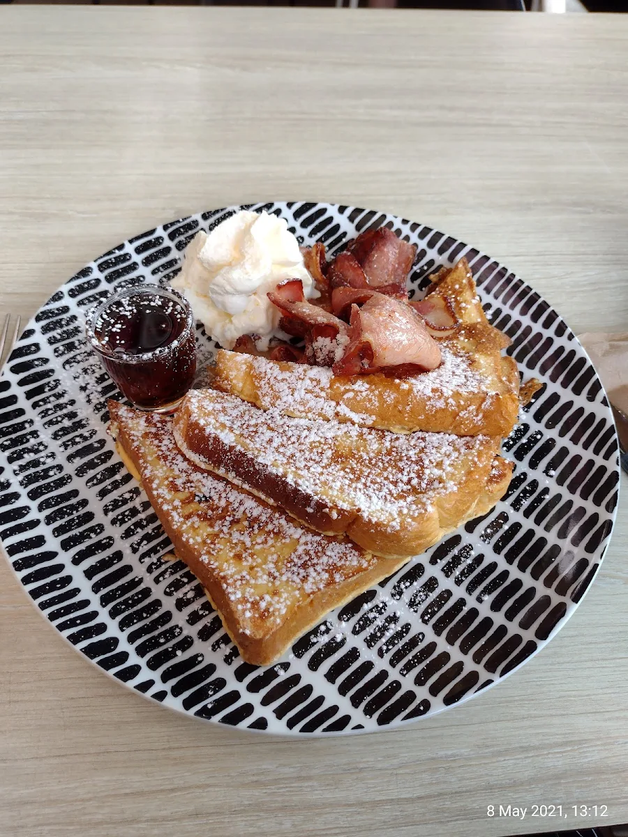 French Toast with Bacon