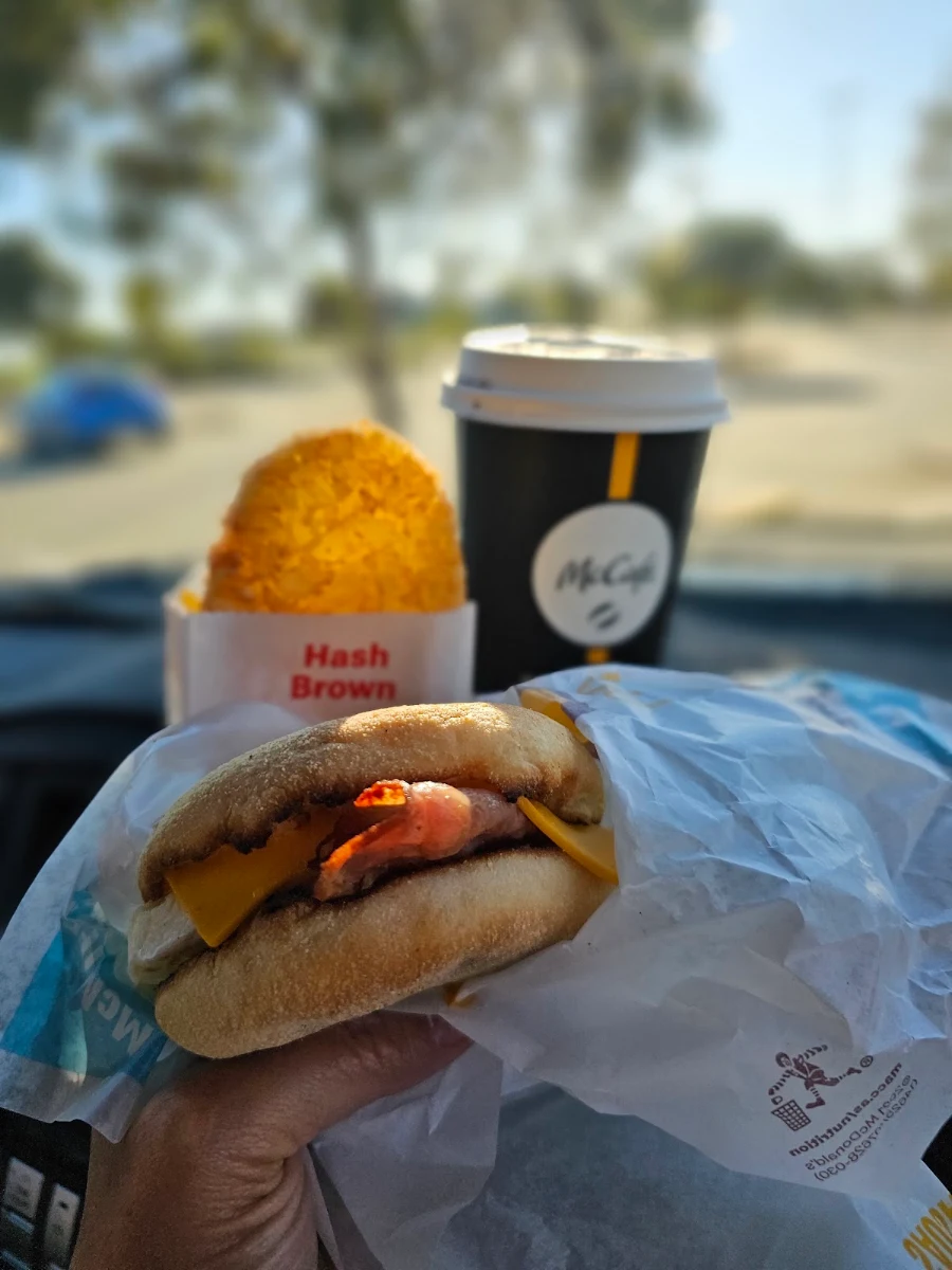 Bacon and Egg mc Muffin Meal