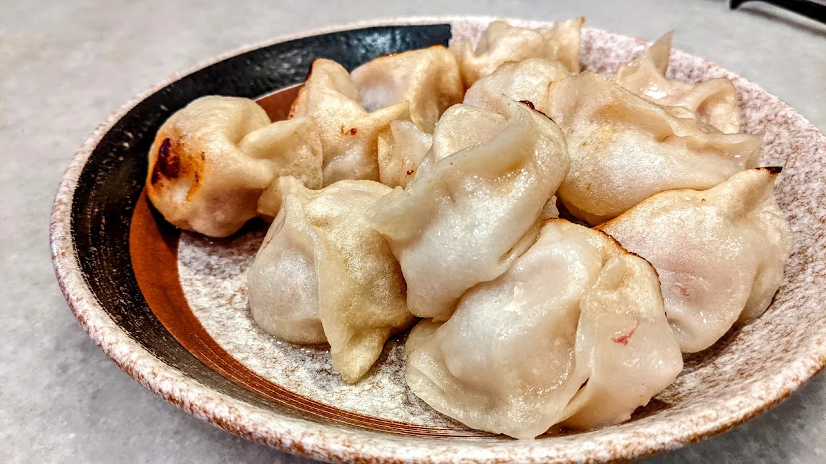 Pan Fried Pork Dumplings