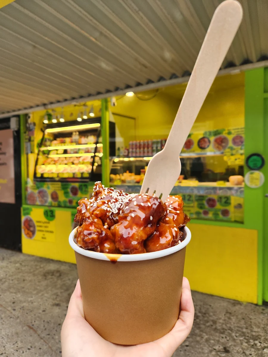 Highlights, supachic fried chicken (Sushwich)