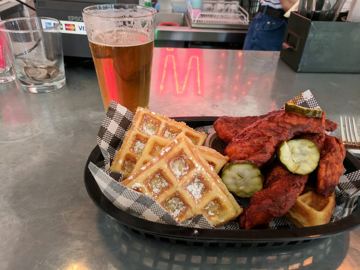 Hot Chicken & Waffles