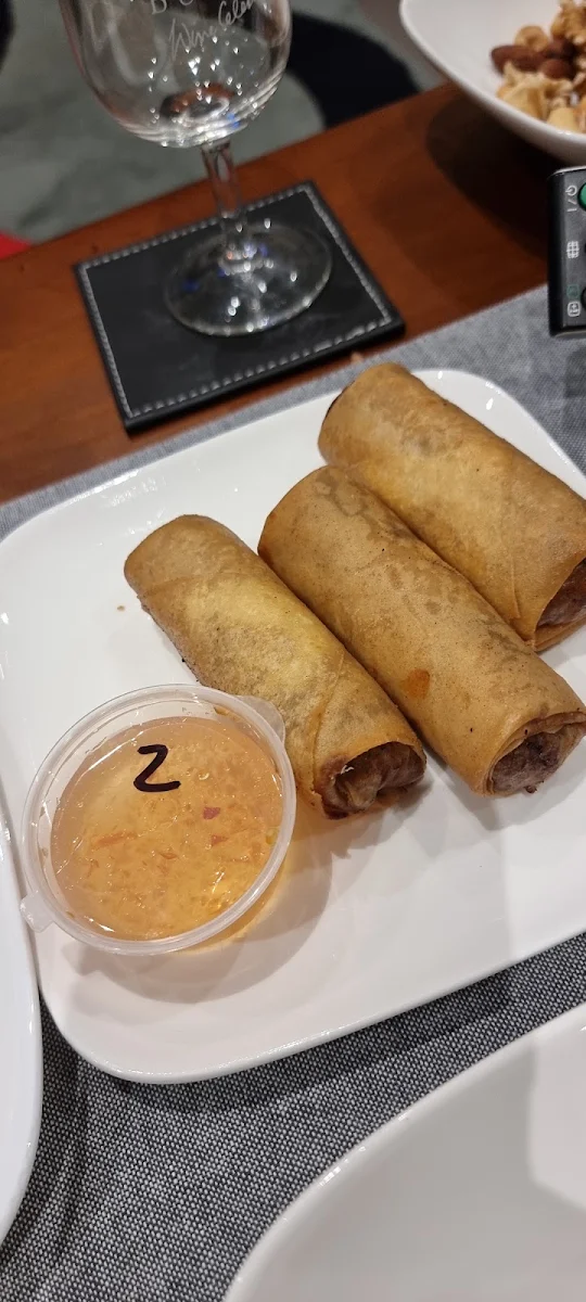 Pork & Ginger Spring Rolls