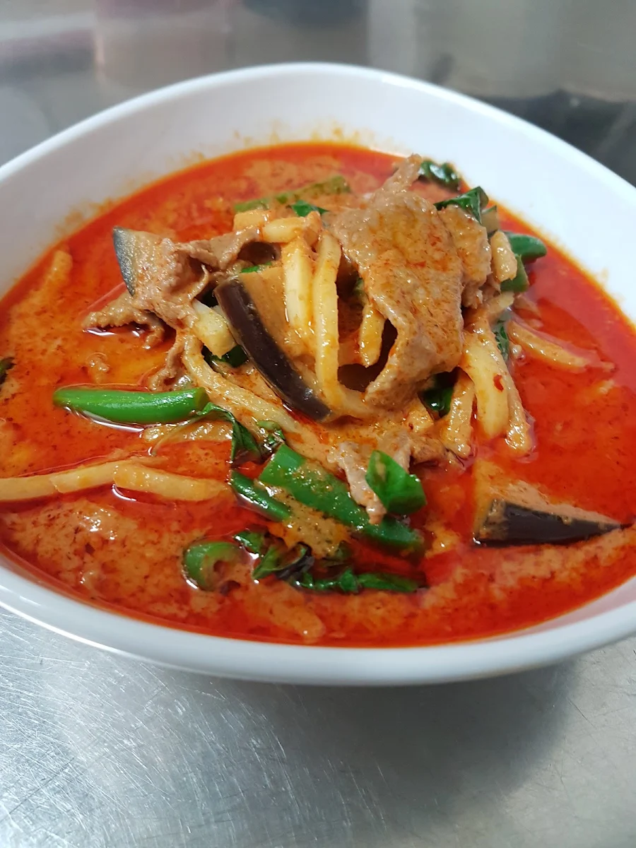 Red Curry with Beef and Eggplants