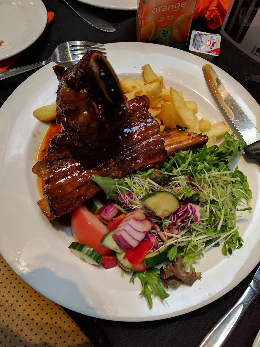 BBQ Ribs, The Southern Bar Gaming Bistro