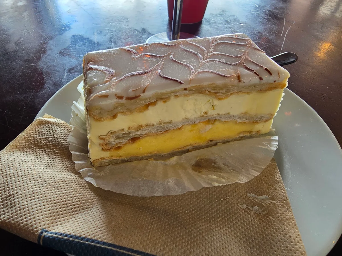 Vanilla Slice, Lawley's Bakery Cafe