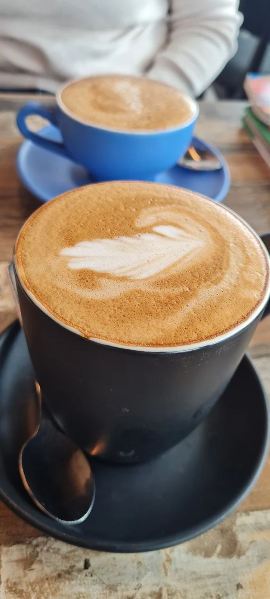 Almond Cap, 4 Seeds Cafe