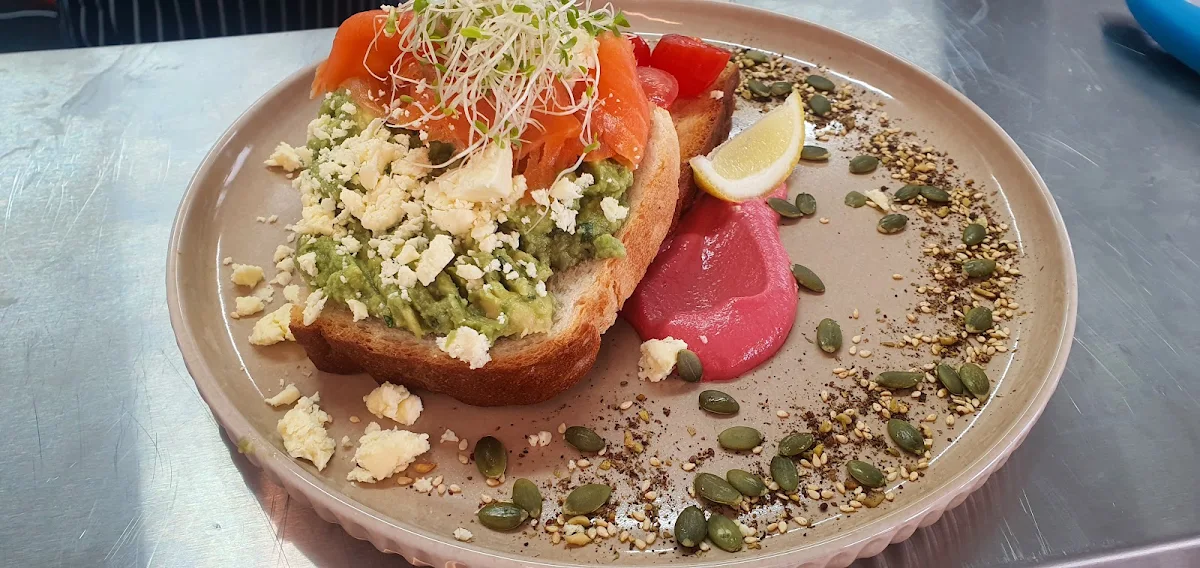 Smashed Avocado Toast, 4 Seeds Cafe