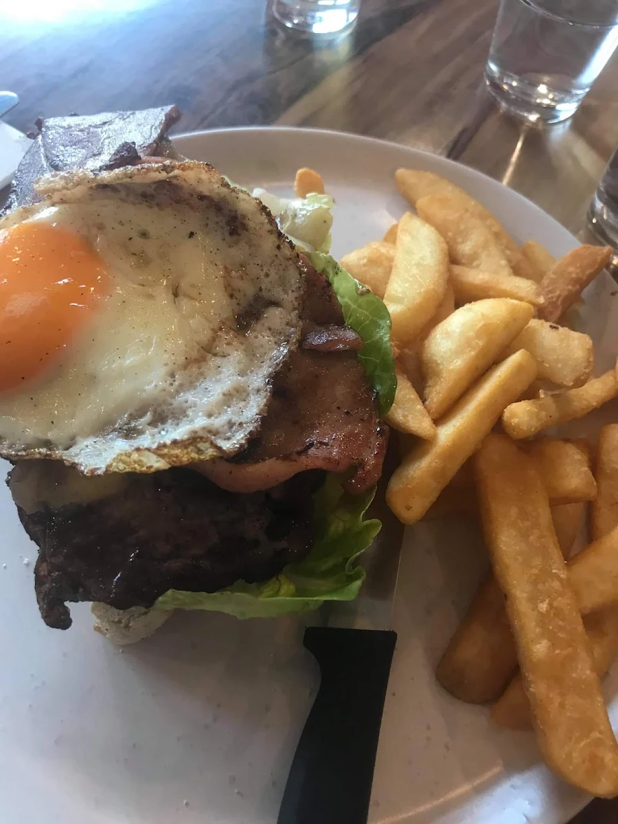 Open Steak Sandwich